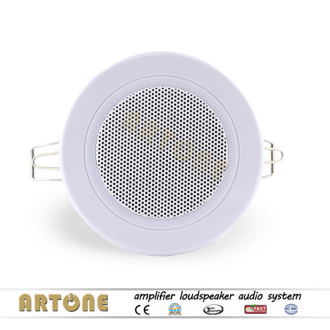 3 inch 6W Small Spot Light Background Music 100V Ceiling Speaker CS-30