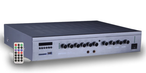 PMS-3180 3300 PA 3 Zone MP3 FM Tuner Bluetooth 180W 300W Mixer Amplifier