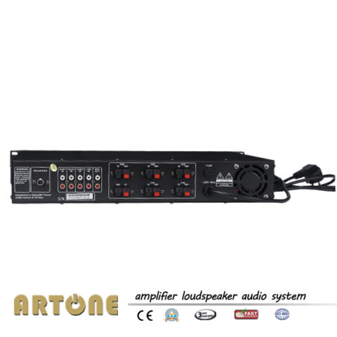 240W PA Amplifier Rear Panel