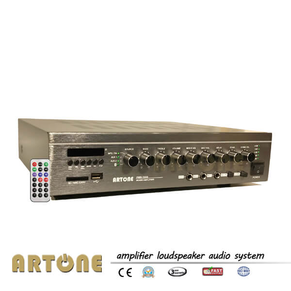 MP3 Bluetooth Mixer Amplifier with Echo PMS-1600 ARTONE Audio System