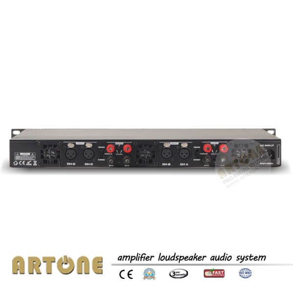 4 channel power amplifier in 1U size PD-4400