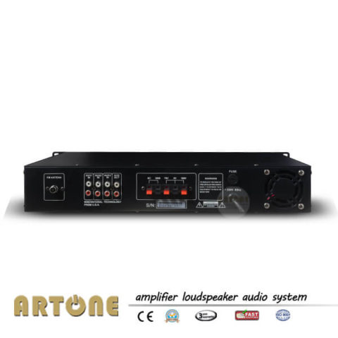 ARTONE Mixing amplifier 100v rear panel 80W power PMS-A1080