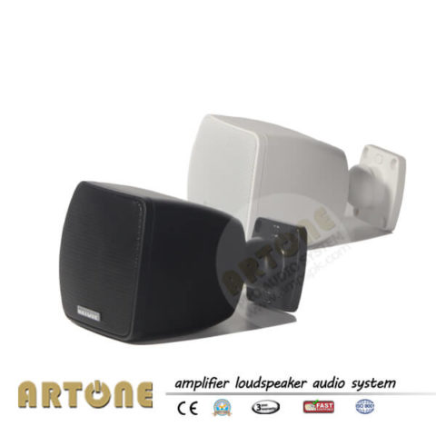 Mini Satellite PA Wall Speaker with Swivel Universal Mounts for ARTONE Background Music