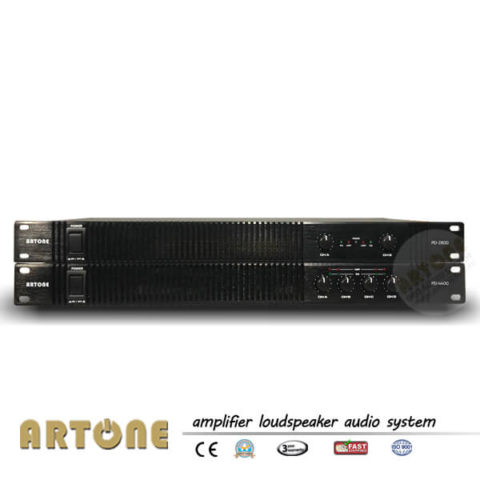 2CH Power Amplifier and 4CH Booster Amplifier ARTONE audio PD-2300 PD-4400